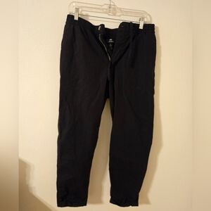 H&M Regular-Fit Cropped Cotton Pants